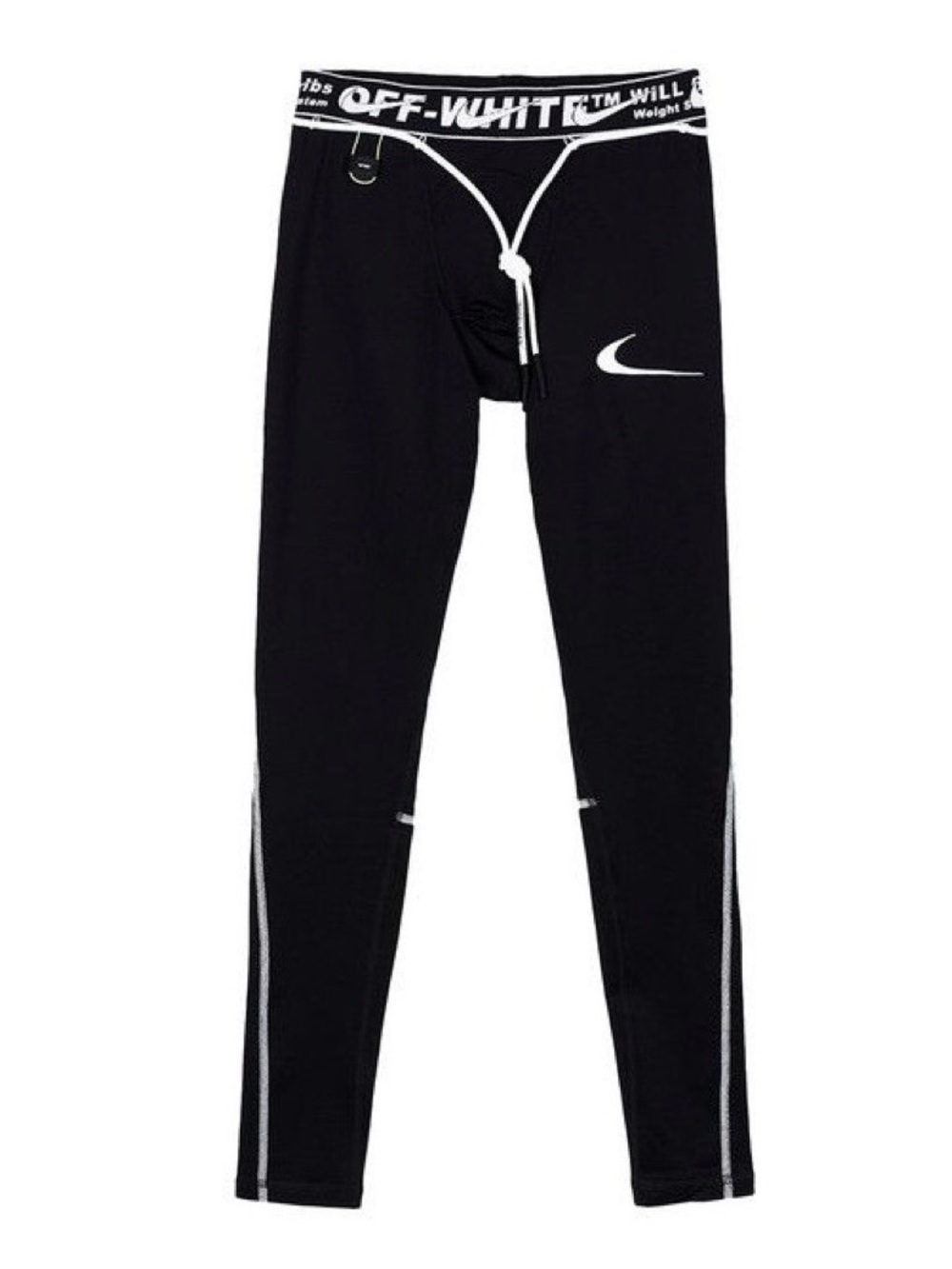Nike & Off-White Black Logo Men’s Track Leggings